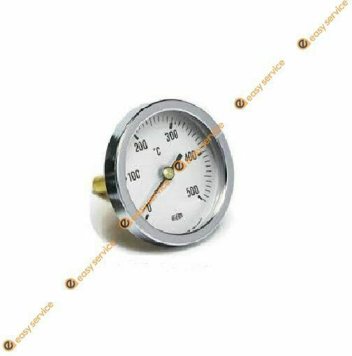 Arthermo 932LG23 Analog Oven Thermometer 0°C / +500°C Silver-Gold