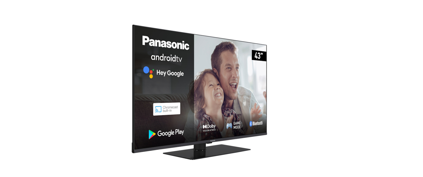TV LED - Panasonic TX-43LX650, 43 pulgadas, 4K Ultra HD, Android TV, HDR,  Dolby Atmos