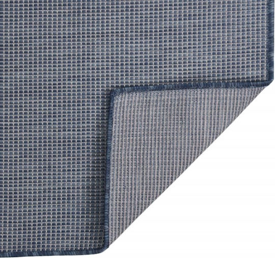 vidaXL Outdoor Runner Blue 80x150cm