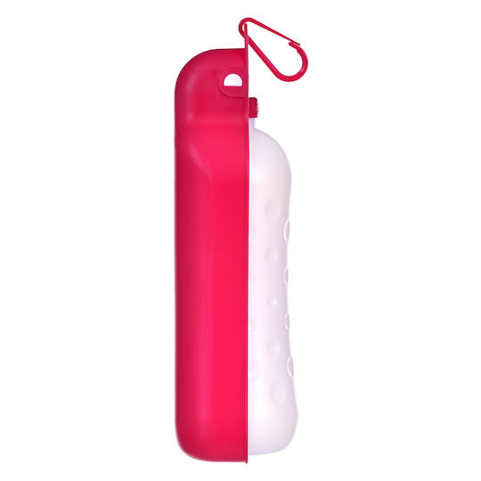 Trixie Plastic Sticlă Apă Hrănire lentă pentru Câine & Pisică 700ml în Culoare Roșu