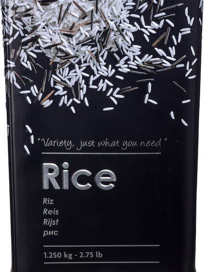 5Five General Use Vase with Lid Metallic Black 10.7x10.7x18.4cm