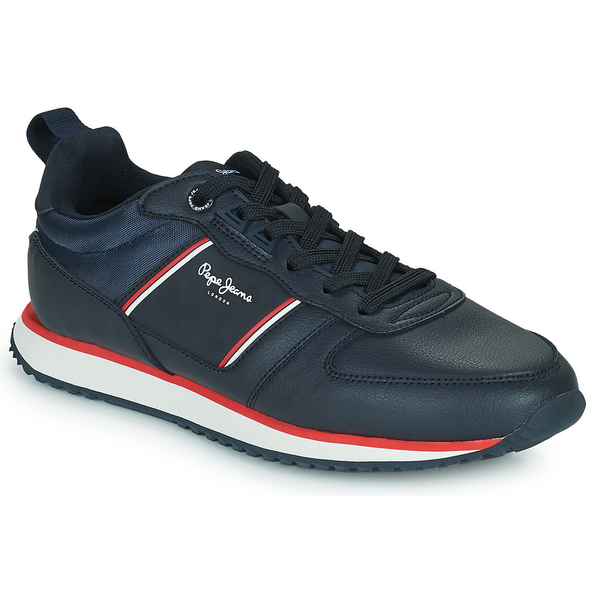 Pepe Jeans Tour Club Basic 22 Ανδρικά Sneakers Navy Μπλε PMS30882