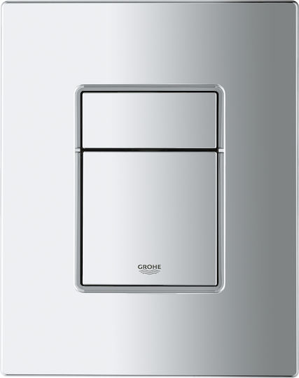 Grohe Placă de scurgere pentru toalete Dual Flush Chrome