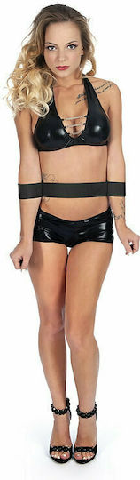 Fetish Tentation Χειροπέδες Bondage Handcuff Wrist Black