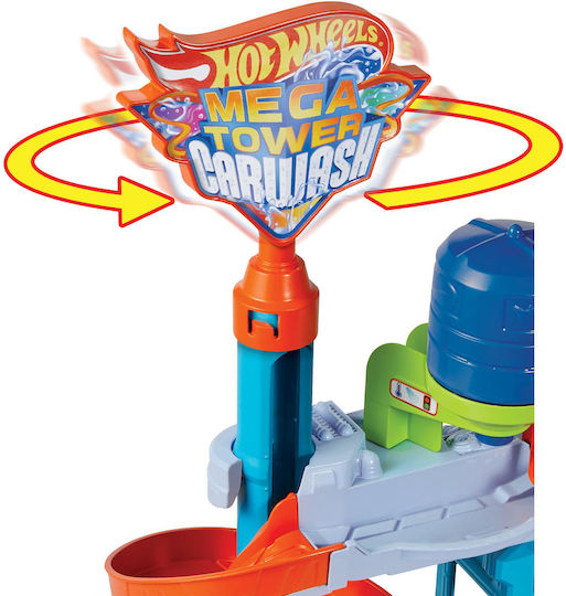 Hot Wheels Mega Chromokeravnon Car Wash Garage 1:64 for Ages 4+