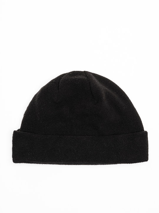 Ανδρικός Fleece Beanie Σκούφος σε Μαύρο χρώμα