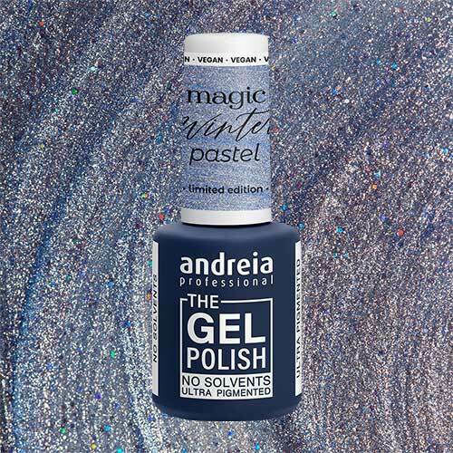 Andreia Professional Ημιμόνιμο Βερνίκι Νυχιών MG5 με Glitter 10.5ml