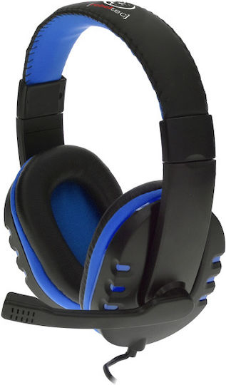 Rebeltec Revol Over Ear Gaming Headset with Connection 3.5mm Blue