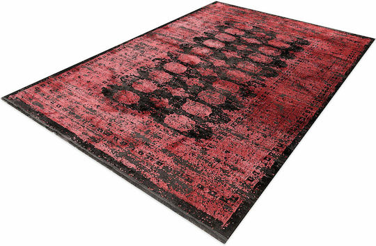 Tzikas Carpets Modern Bedroom Rugs Set Karma Bordeaux 172-0-371-00164-910 2pcs