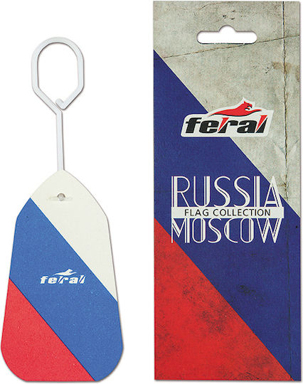 Feral Car Air Freshener Tab Pendand Flag Collection 6pcs
