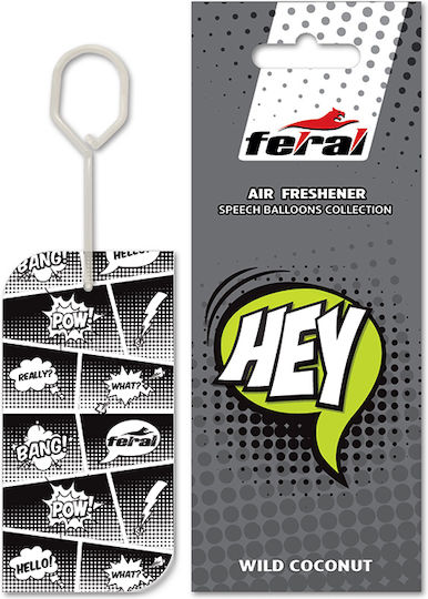 Feral Car Air Freshener Tab Pendand Speech Collection 14pcs