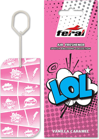 Feral Car Air Freshener Tab Pendand Speech Collection 14pcs