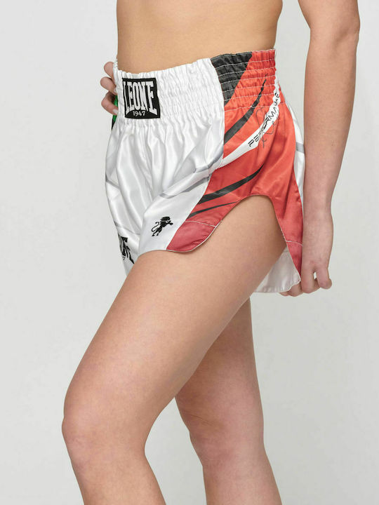 Leone Revo Γυναικείο Σορτσάκι Kick/Thai Boxing Λευκό