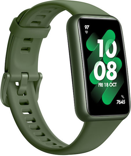 Huawei Band 7 Водоустойчива Wilderness Зелена