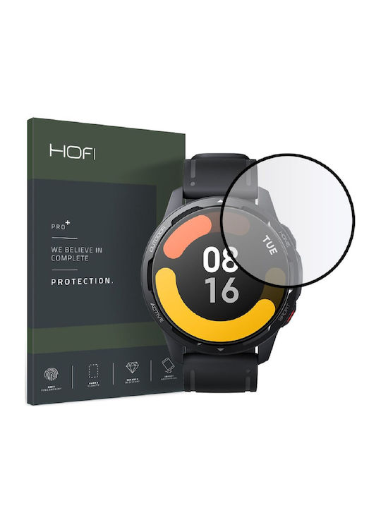 Hofi Hybrid Pro+ Black Tempered Glass για το Watch S1 Active 1τμχ