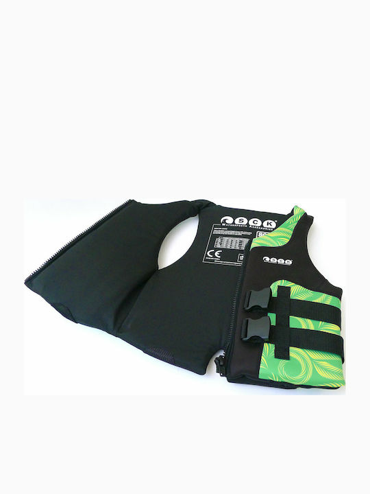 SCK Waves Adults Life Jacket for Water Sports Green