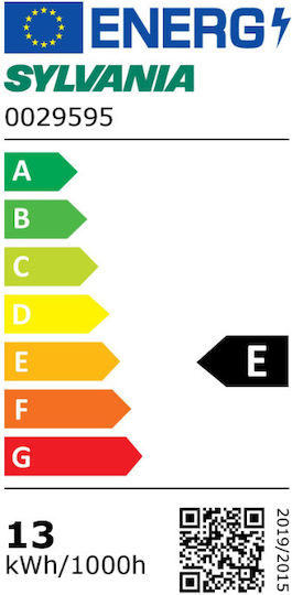 Sylvania ToLEDo Λάμπα LED 13W για Ντουί E27 και Σχήμα A60 Ψυχρό Λευκό 1521lm