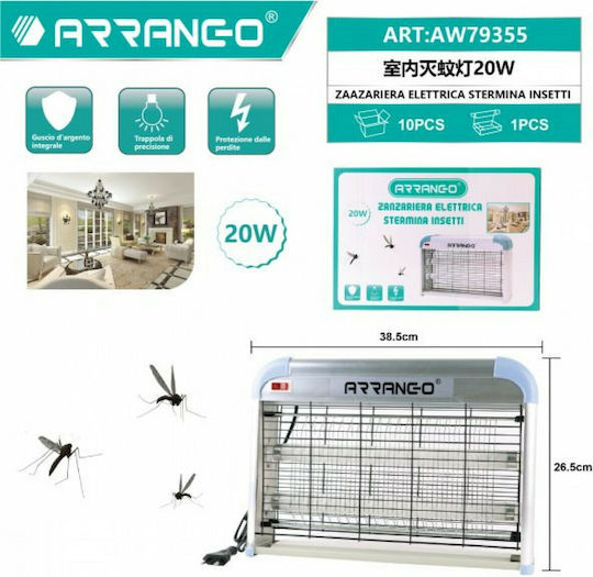 Arrango Ηλεκτρική Εντομοπαγίδα 20W AW79355