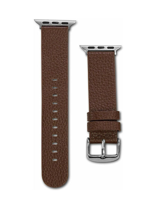 X-Doria Lux Λουράκι Δερμάτινο Καφέ (Apple Watch 38/40/41mm)