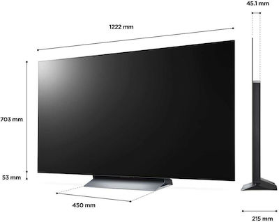 LG Televizor inteligent 55" 4K UHD OLED OLED55C24LA HDR (2022)