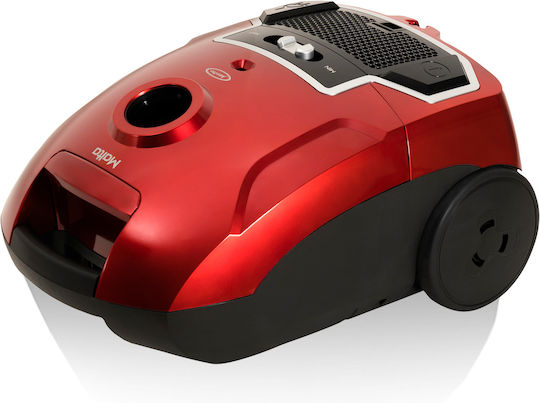 Juro-Pro Malta Aspirator 800W cu sac 3lt Roșie