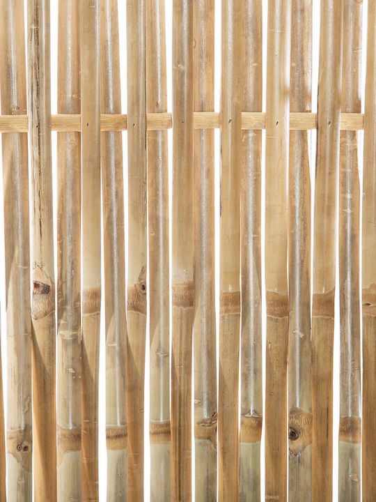 Atmosphera Bamboo Decorative Room Divider made of Bamboo with 3 Panels 135x170cm
