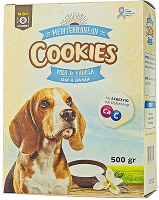 STAC Mediterranean Cookies Μπισκότο Εκπαίδευσης Σκύλου με Γάλα 500gr