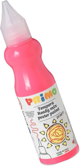 Primo Ready Mix Tempera Paints Fuchsia Fluo in Bottle 50ml 1pcs