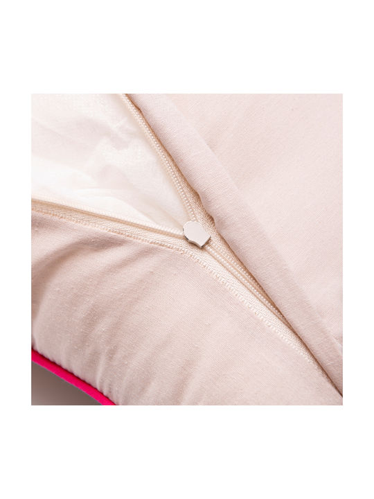 Benetton Μαξιλάρι Καναπέ Tevere από 100% Βαμβάκι Beige 40x40εκ.