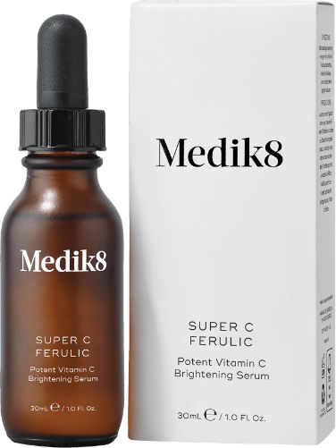 Medik8 Super C Ferulic Moisturizing & Anti-aging Serum Face with Vitamin C & Vitamin E for Detoxification & Radiance 30ml