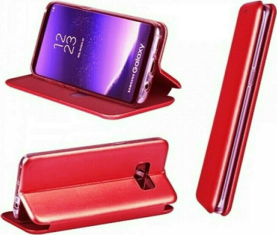Book Δερματίνης Μπορντό (Galaxy A52 / A52s)