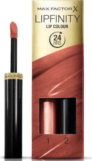 Max Factor Lipfinity Lip Colour Long Lasting Liquid Lipstick Sheer 070 Spicey 4.2gr