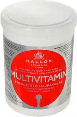 Kallos Multivitamin Маска за коса за Корекция 1000мл