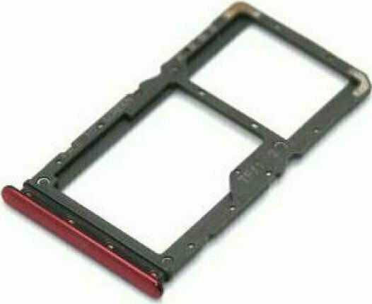 Υποδοχή κάρτας SIM και SD Tray Κόκκινο για Redmi Note 7
