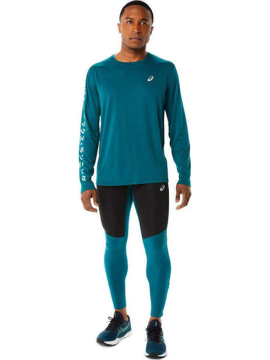 Katakana Athletic T-shirt Petrol Blue