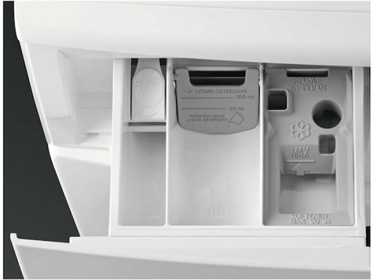 AEG L6FNK48WG Πλυντήριο Ρούχων 8kg με Τεχνολογία Ατμού 1400 Στροφών 914913267