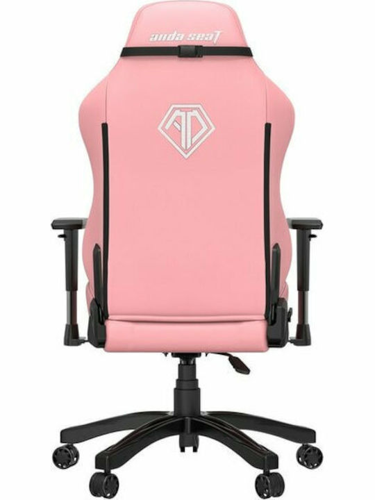 Anda Seat Phantom 3 Καρέκλα Gaming Δερματίνης με Ρυθμιζόμενα Μπράτσα Creamy Pink