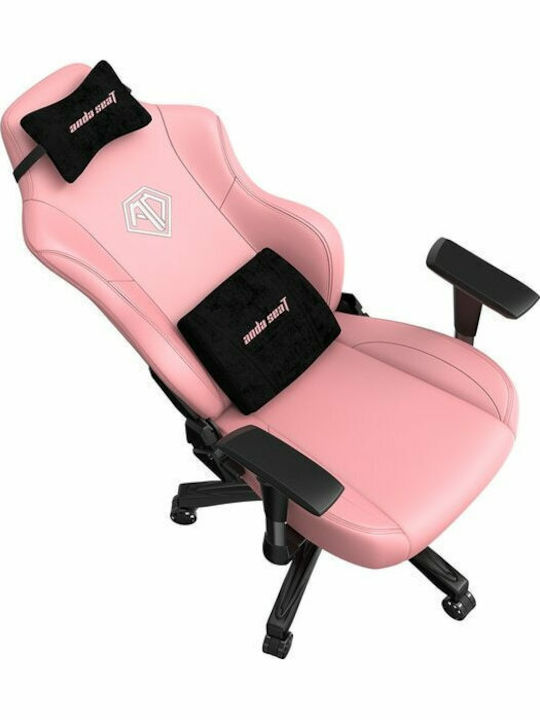 Anda Seat Phantom 3 Καρέκλα Gaming Δερματίνης με Ρυθμιζόμενα Μπράτσα Creamy Pink