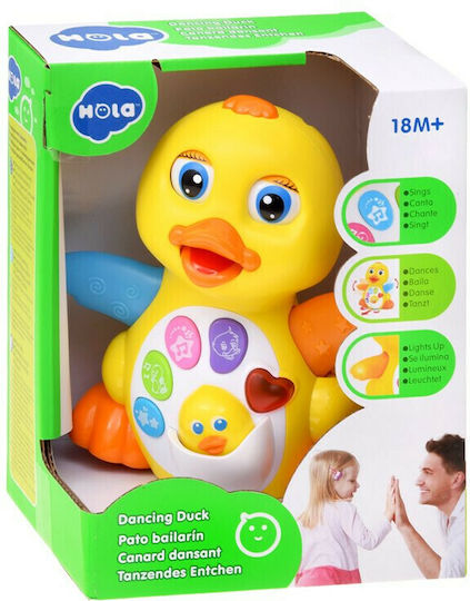 FreeOn Tierchen Dancing Duck mit Musik und Geräuschen für 12++ Monate
