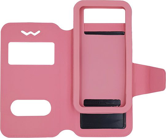 S-View Buchhülle bis 3.3" Rosa
