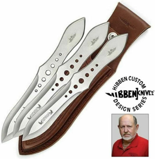 United Cutlery Set Cuțit de Aruncare Triplu Competiție în Husă