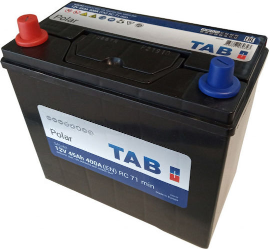 TAB Car Battery Polar SMF with 45Ah Capacity and 360A CCA