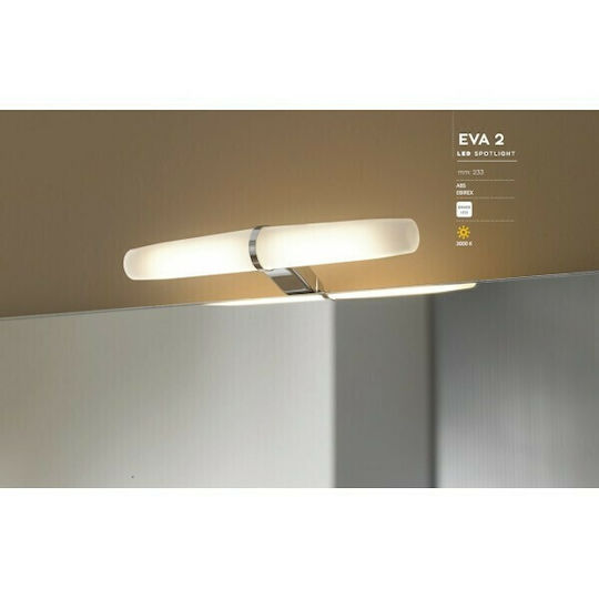 Drop Luxus 85 Πάγκος με Νιπτήρα & Καθρέπτη Μ80xΒ40xΥ50cm PL Wood