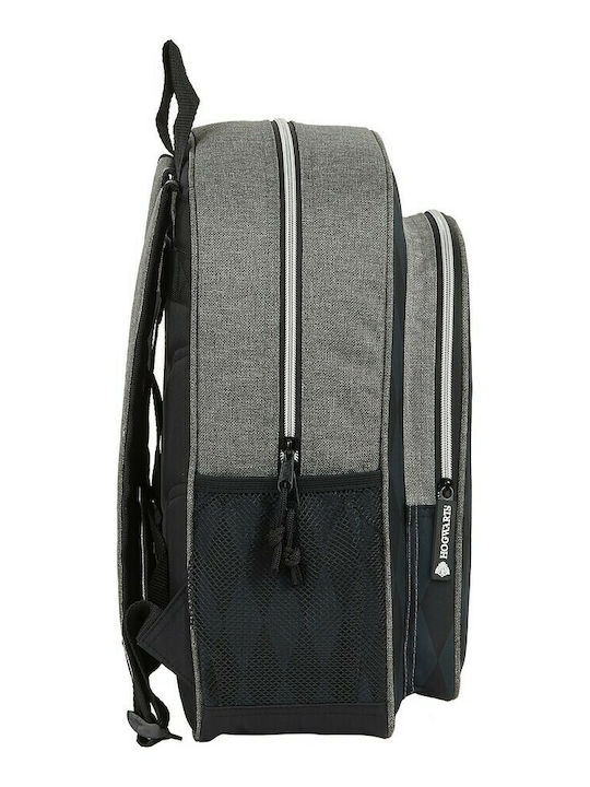 Harry Potter School Bag Trolley Elementary, Elementary Gray with Water Bottle Holder 12Liters