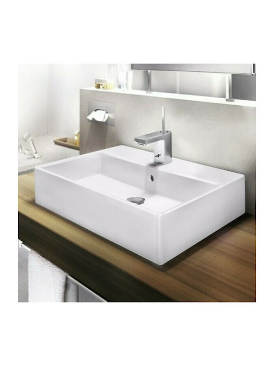 Ideal Standard Strada Wall Mounted Wall-mounted / Vessel Sink Porcelain 71x42x15cm White