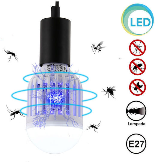 Bakaji E27 Лампа за насекоми LED 6W