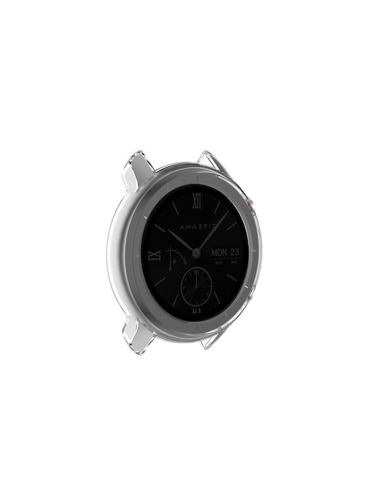 Πλαστική Θήκη σε Διάφανο χρώμα για το Amazfit GTR 47mm