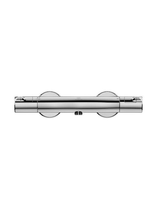Ideal Standard Ceratherm Στήλη Ντουζ με Μπαταρία 86.5cm Ασημί