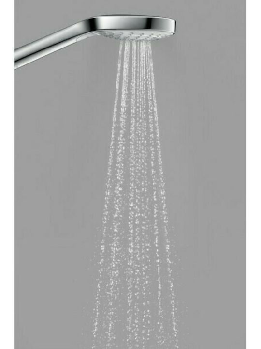Hansgrohe Croma Select E Shower Column with Bathtub Mixer 95.9cm Silver