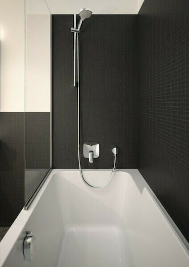 Hansgrohe Logis Built-in Faucet Mixer for Shower 2 Exits Silver
